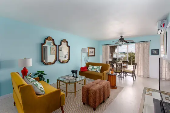 Spacious living room space to bond with the family