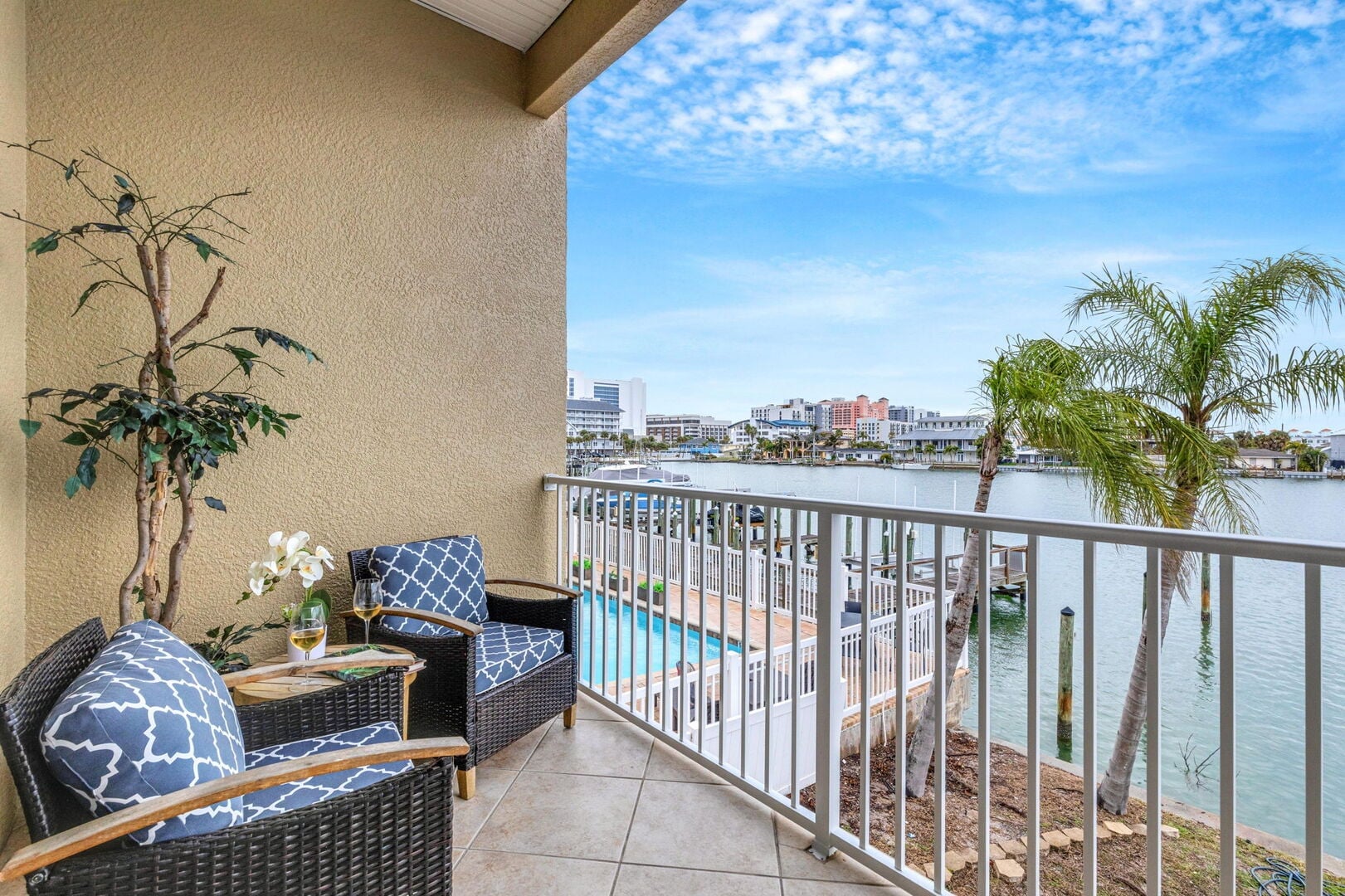 Bayway Luxury Waterfront Townhome: Experience elevated coastal living at this sprawling 4-bedroom waterfront beauty.