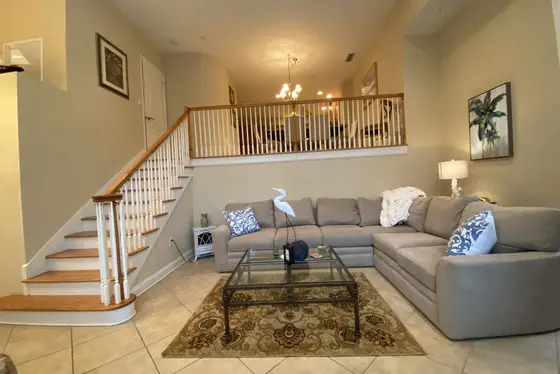 Cozy living room space for your group or family!