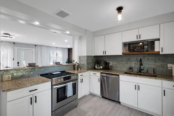 Fully equipped kitchen for easy at-home meals