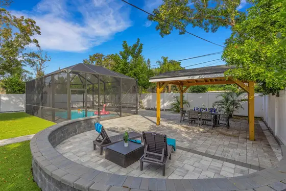 Spacious Backyard for Lounging & Entertaining