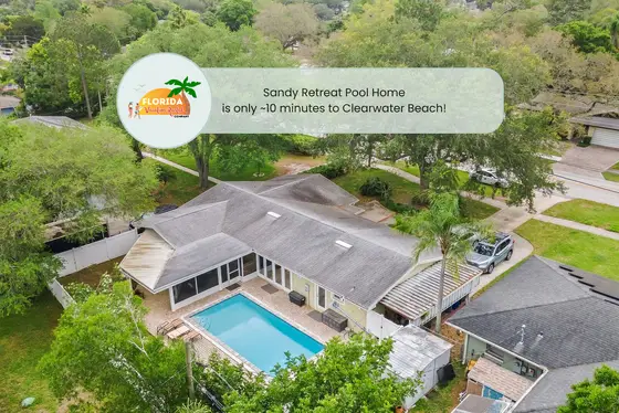 Relax in paradise at this spacious Clearwater home