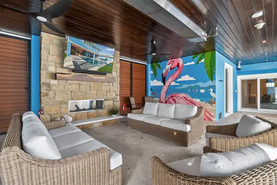 This spacious coastal home combines luxury, comfort, and resort-style amenities just minutes from the beach.