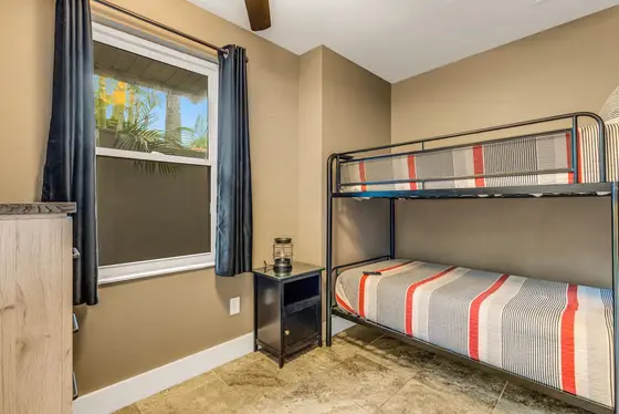 Guest Bedroom 6, Twin Bunk Bed